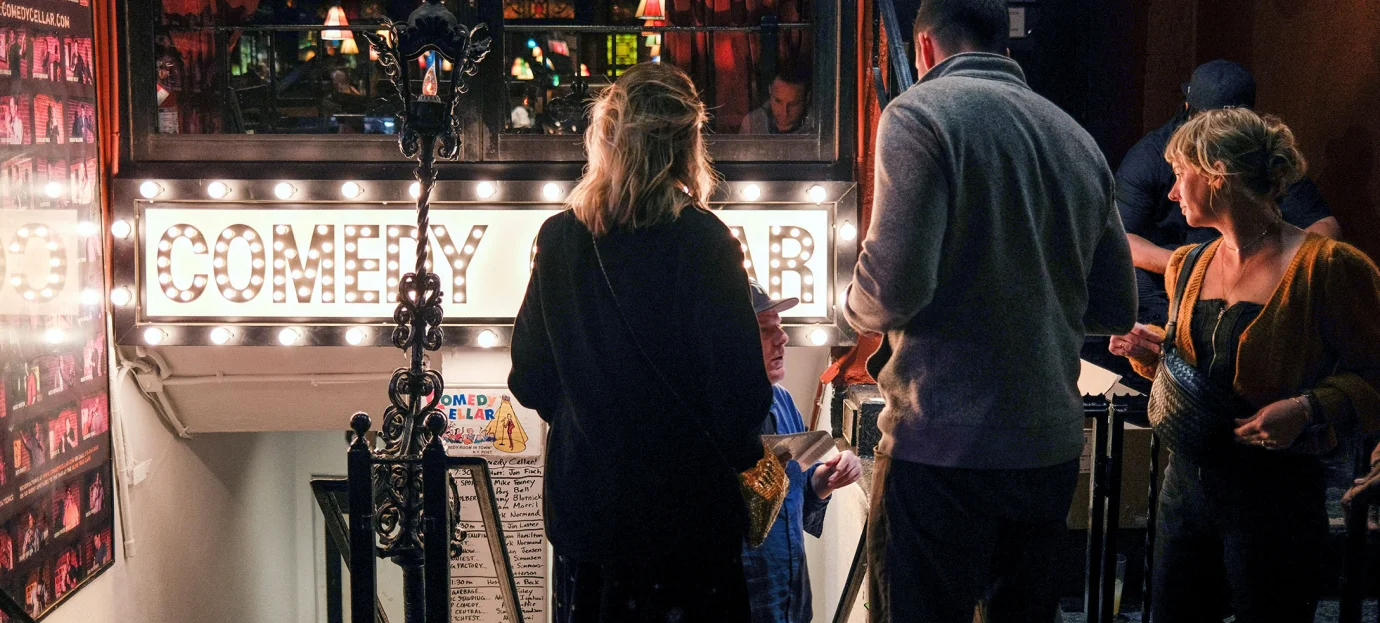 Ticketing system for comedy shows