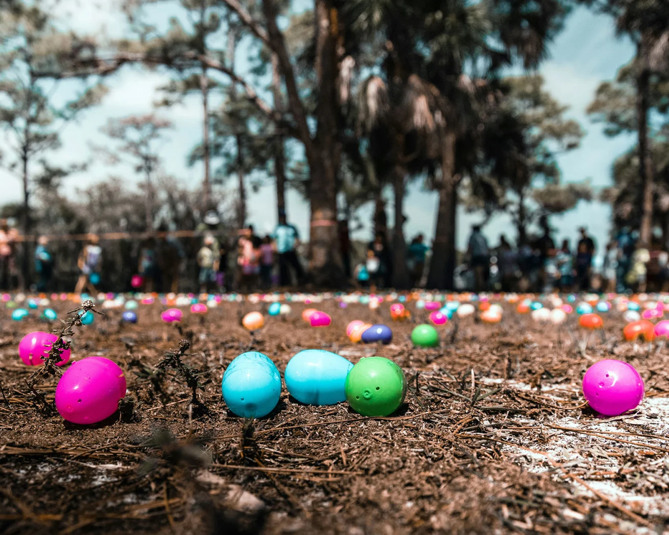 Free ticketing system for Easter egg hunts