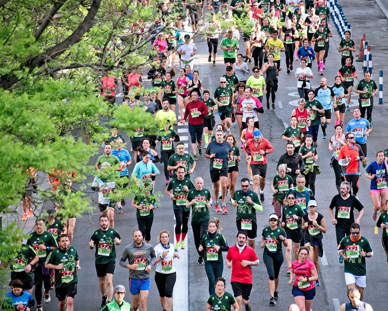 Free ticketing system for marathons