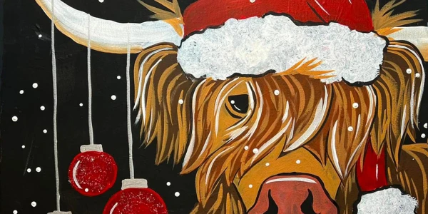 Holiday Highlander Paint & Sip