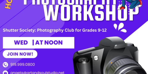 High School Homeschool Photography 101 & Photo Club