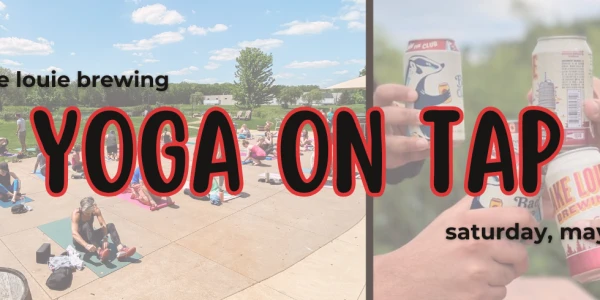 Yoga On Tap at Lake Louie Brewing