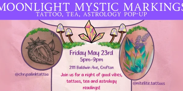 Moonlight Mystic Market: A Tattoo & Astrology Pop-up