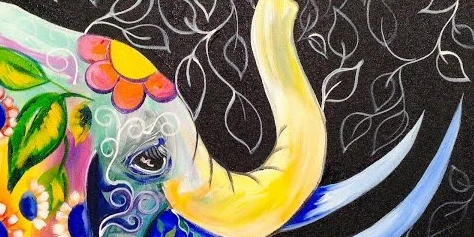 🌸 BOHEMIAN ELEPHANT: Create Your Own Vibrant Masterpiece! 🌸