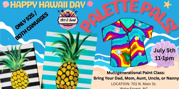 Palette Pals: Pineapple-Palooza or Hawaiian Shirt