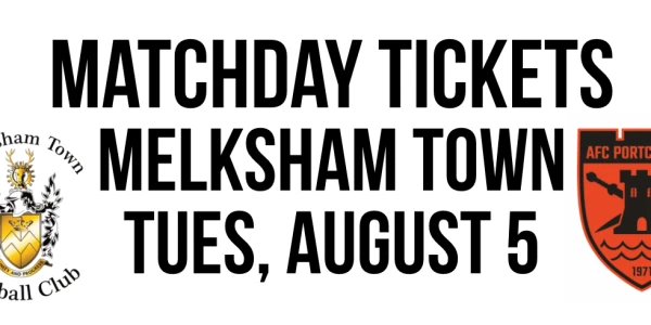 AFC Portchester v Melksham Town (The Emirates FA Cup) - Tue, 5 Aug: Kick Off 7:45pm
