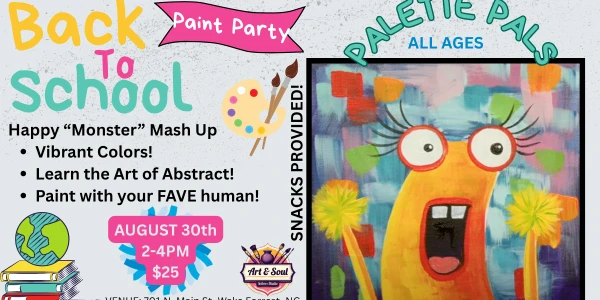 Palette Pals: Monster Mood Edition - Back to School!