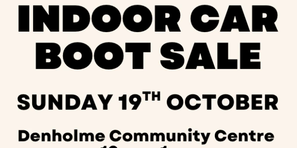 October Car Boot - Stall Holder Booking