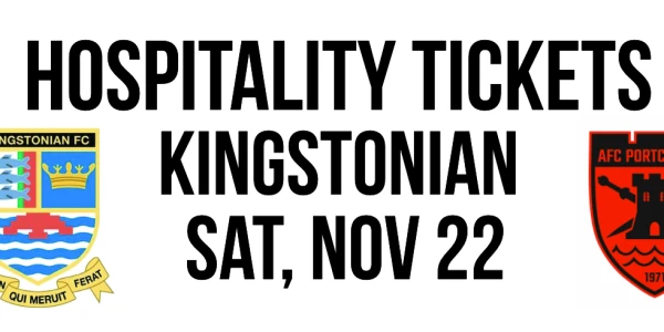 AFC Portchester v Kingstonian - Sat, Nov 22: Kick Off 3pm
