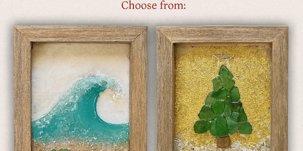 🌊✨ Coastal Christmas: Shoreline Blessings