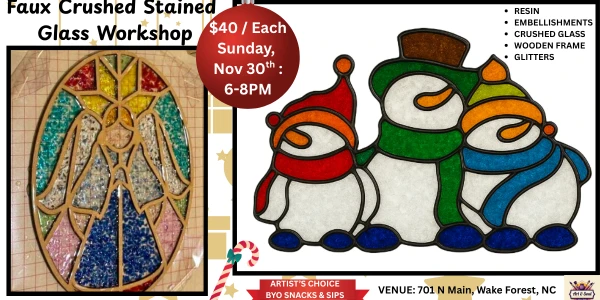 ❄️✨ Frosty Friends & Angelic Light