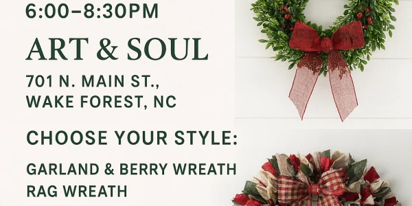 🎀✨ Wreath & Wonder Workshop ✨🎀