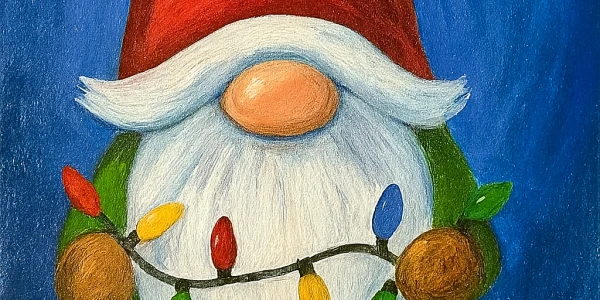 🎨 Sip & Sparkle: Gnome Edition Paint & Sip