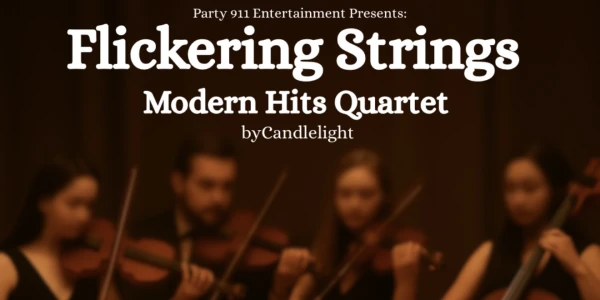 Flickering Strings Modern Hits Quartet: “Through the Decades Pop & Rock Hits”