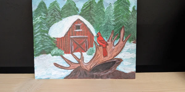 Red Feather Rest Stop Paint & Sip