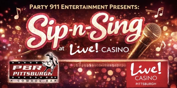 Sip-n-Sing at PBR, S&S, and Live! Casino