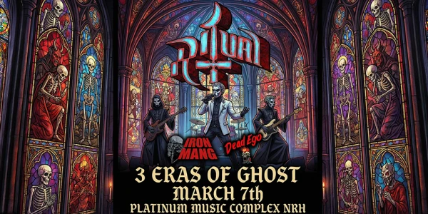 GHOST Tribute - Ritual Dfw & OZZY Tribute - Iron Mang - DEAD EGO