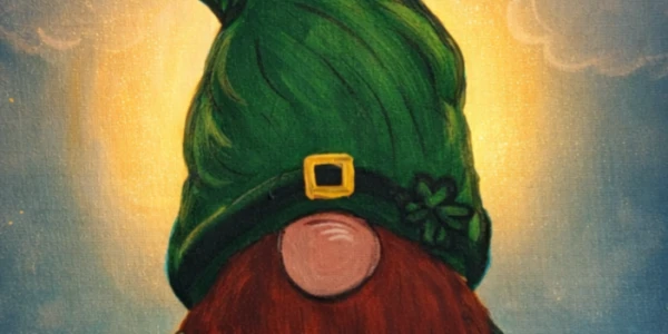 Lucky & I Gnome It! Sip & Paint at Splat It!