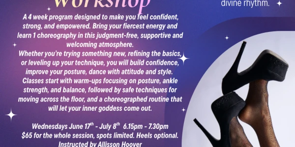 Heels Workshop 4 weeks