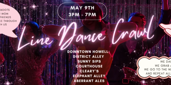 Line Dance Crawl Downtown Howell MI