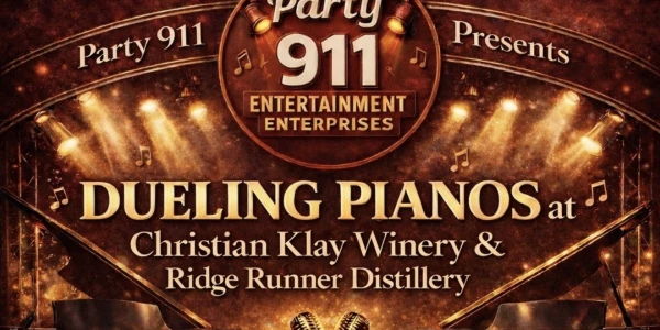 Dueling Pianos at Christian Klay Winery