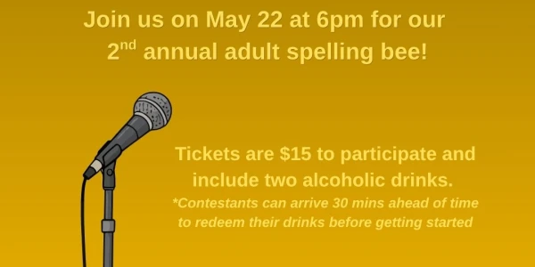 2nd Annual Adult Spelling Bee