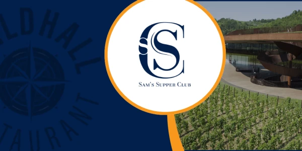 Sam's Supper Club - Antinori in Puglia Wednesday 24th June 2026