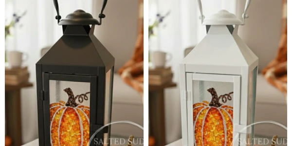 9/27/2026 UV Resin and Crushed Glass Lantern Workshop - 2 Different Color and Size Options!