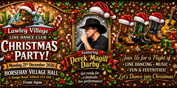 Christmas Party Night with Derek MAGILL Darby