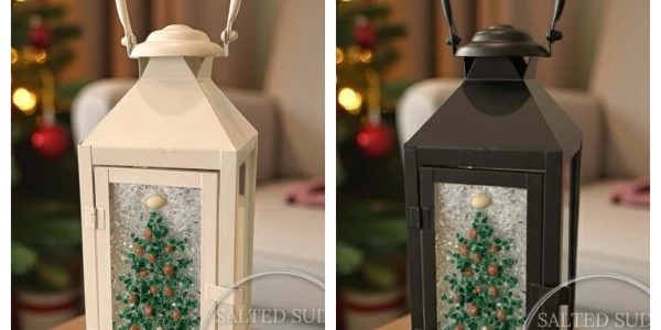 11/22/2026 UV Resin and Crushed Glass Lantern Workshop - 2 Different Color and Size Options!