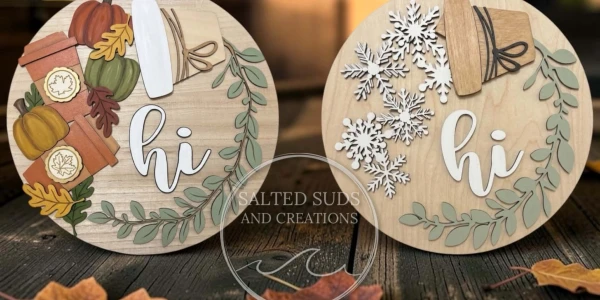 10/4/2026 15" Interchangeable Fall and Winter Round Door Decor Workshop