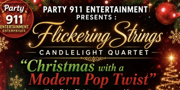 Flickering Strings "Christmas with a Modern Twist" at Live! Casino
