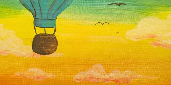 🎈✨ HOT AIR BALLOON SIP & PAINT! ✨🎨 Splat It! 9/25/26 7 pm