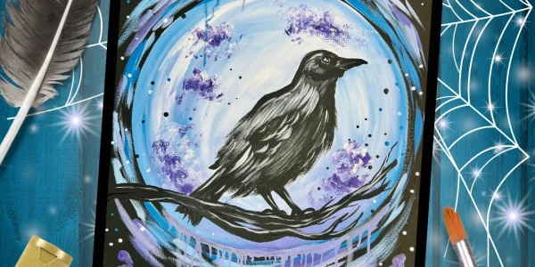 Raven After Dark - Sip & Paint At Dax's Bar & Grill