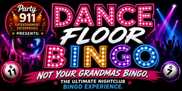 Dance Floor Bingo. Not your Grandma’s Bingo!  PBR Live!