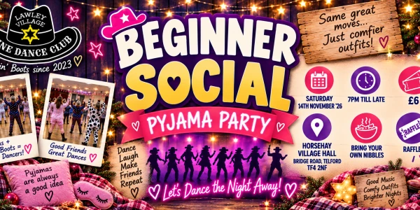 Pyjama Party Social Evening